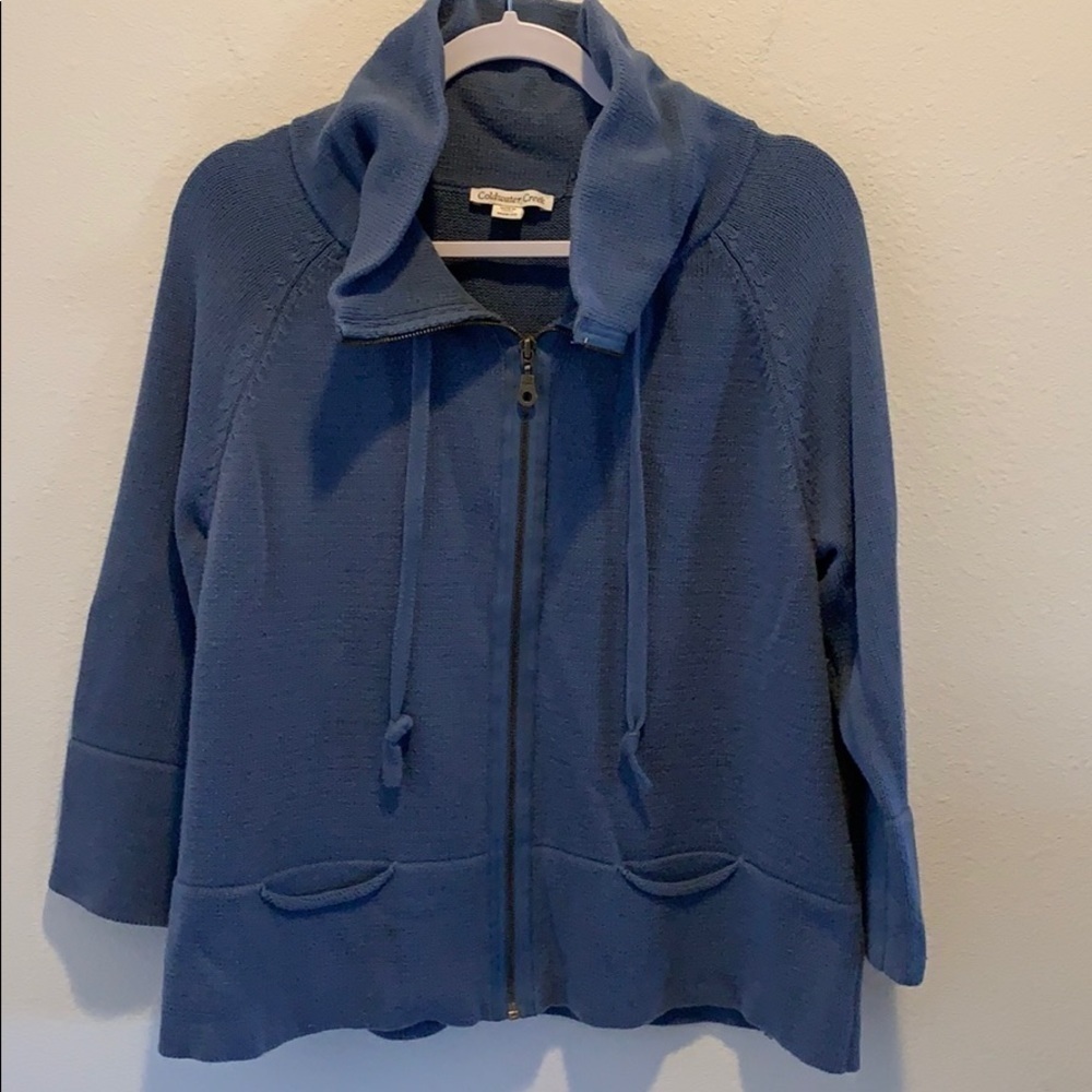 Coldwater Creek Womens Powder Blue Sweater. Size M​​​​​​​​​​​​​​​​​​​​​​